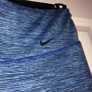 NIKE heather blues workout leggings